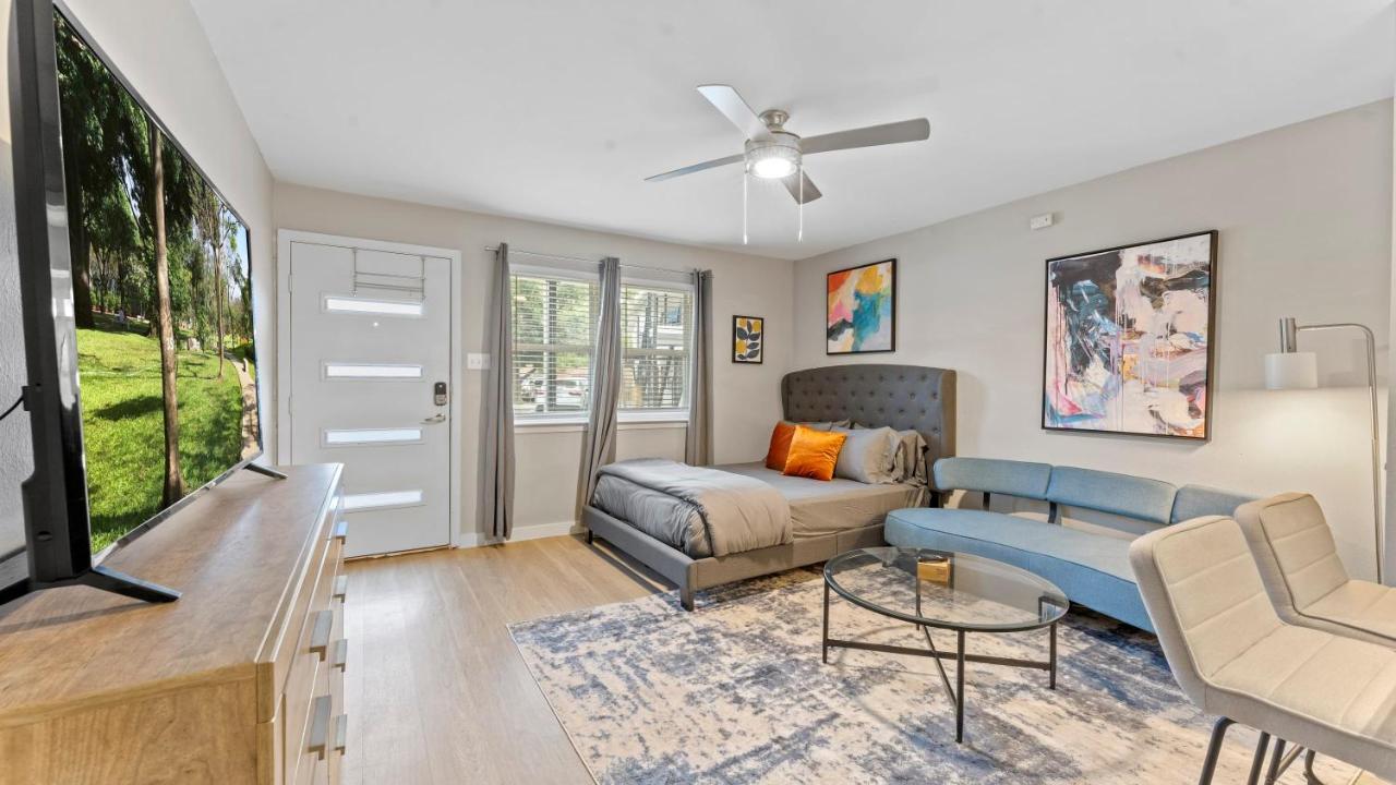 Cozy Efficiency Studios Close To Downtown And Domain Austin Exterior foto